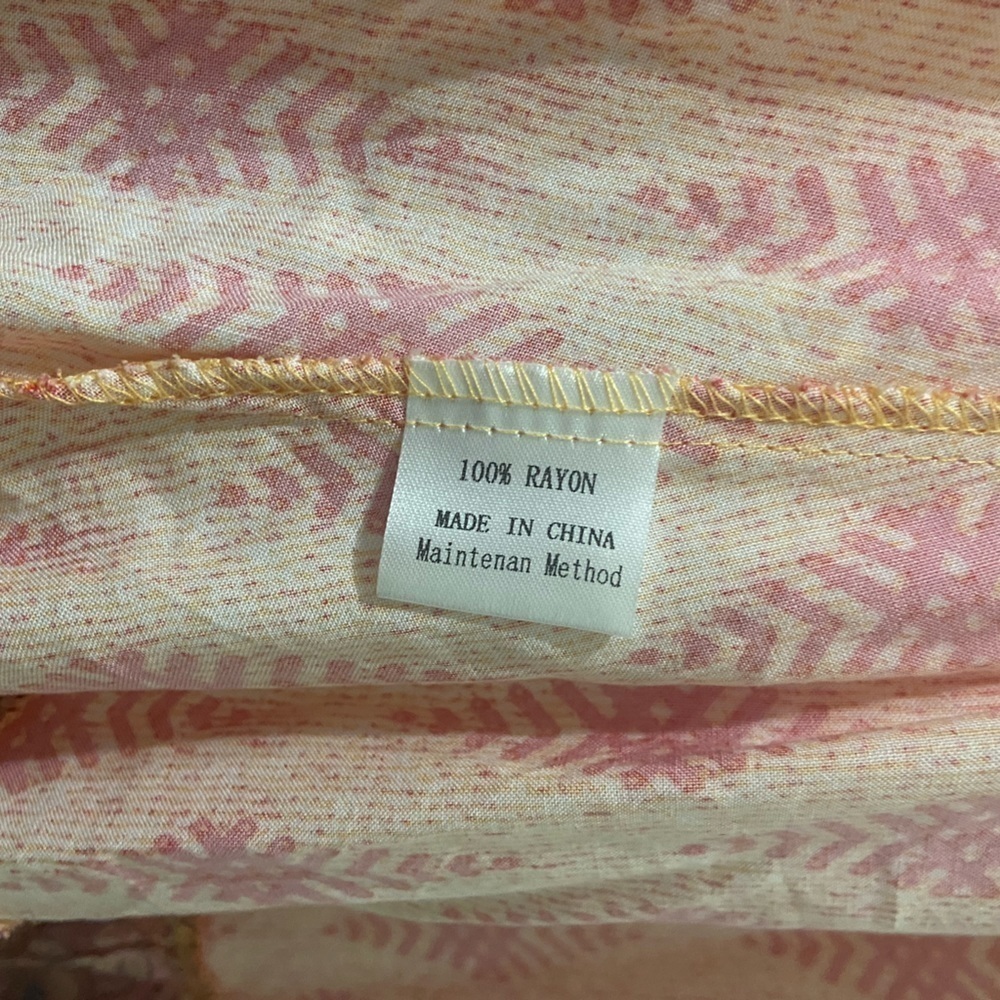 Zesica women's M bright and bold boho print true wrap dress EUC - Picture 9 of 9